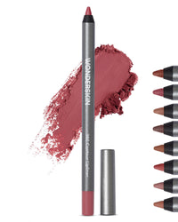 Thumbnail for Wonderskin Lipliner Pencil - 360 Contour Lipliner, Long Lasting, Sharpenable, Waterproof and Transfer-Proof Nude Lip Liner Pencil (Rosewood)