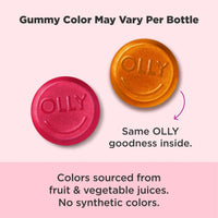Thumbnail for OLLY Undeniable Beauty Gummy, For Hair, Skin, Nails, Biotin, Vitamin C, Keratin, Chewable Supplement, Grapefruit, 30 Day Supply - 60 Count
