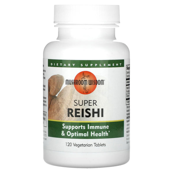 Image 1 of Mushroom Wisdom Super Extract, Reishi, 120 Count