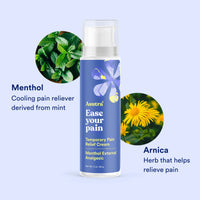 Thumbnail for ASUTRA Relief Cream, 3 oz - Cooling Sensation, Temporary Relief from Muscle Discomfort and Soreness, 4% Menthol, Arnica Montana, and Dimethyl Sulfone (MSM)