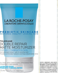 Thumbnail for La Roche-Posay Toleriane Double Repair Matte Face Moisturizer, Daily Moisturizer For Oily Skin With Ceramide And Niacinamide For All Skin Tones, Oil Free, Non-Comedogenic