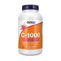 Thumbnail for NOW Foods Supplements, Vitamin C-1,000 with 100 mg of Bioflavonoids, Antioxidant Protection*, 250 Veg Capsules