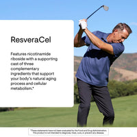 Thumbnail for THORNE - ResveraCel - Nicotinamide Riboside with Quercetin Phytosome & Resveratrol - Support Healthy Aging, Methylation, Cellular Energy Production & Metabolism* - 30 Servings