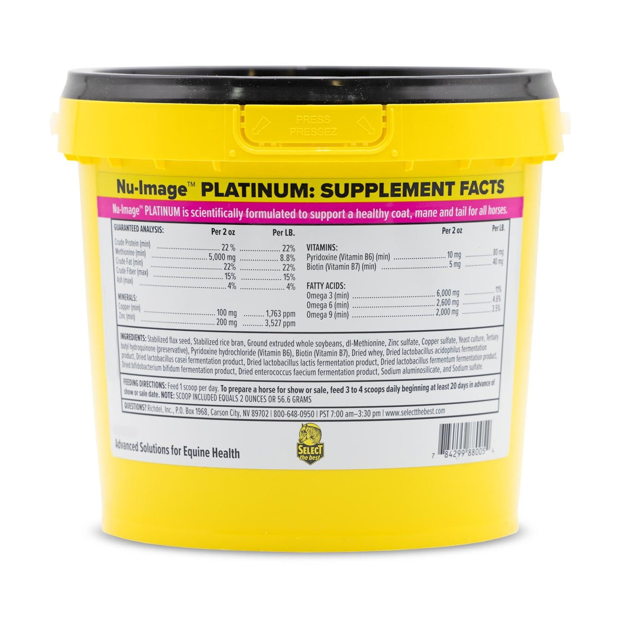 Select The Best Platinum Nu-Image 5LB