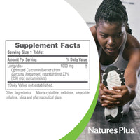 Thumbnail for NaturesPlus PRO Longvida Curcumin 1000 mg - 60 Tablets - Promotes Healthy Free Radical Protection - Non-GMO, Vegan & Gluten Free - 60 Servings