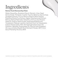 Thumbnail for Murad Dr. Zion Retinol Youth Renewal Eye Masks – No-Slip Under Eye Patches for Fine Lines, Wrinkles, Crow’s Feet and Puffy Eyes - Full Absorption Treatment Strips, 5 Pairs