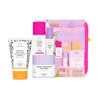 Thumbnail for Drunk Elephant The Coast Is Clear Night Kit - Includes Lala Retro (50 ml/1.69 fl oz), T.L.C. Framboos (15 ml/.5 fl oz), Ceramighty (5 ml/.16 fl oz), and Beste No. 9 60 ml/2 fl oz)