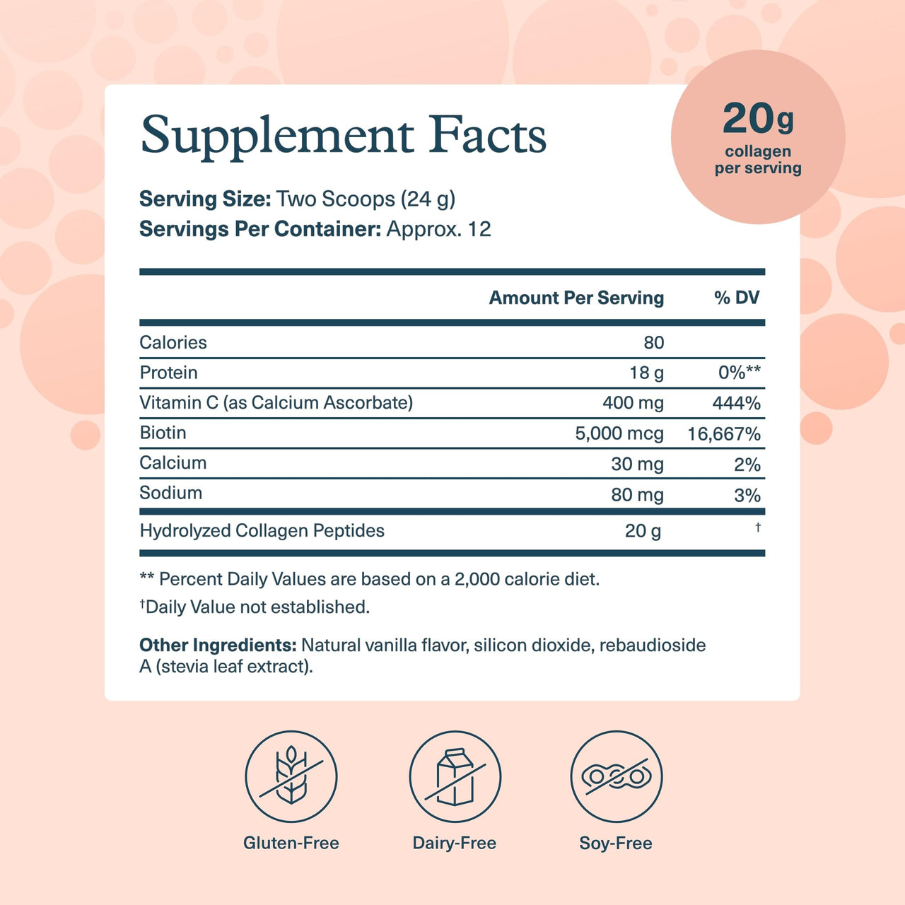 Youtheory Collagen Powder - Hydrolyzed Collagen Peptides with Vitamin C - Supports Healthy Bones, Joints & Immune System* - Vanilla - 10 oz (12 Servings)