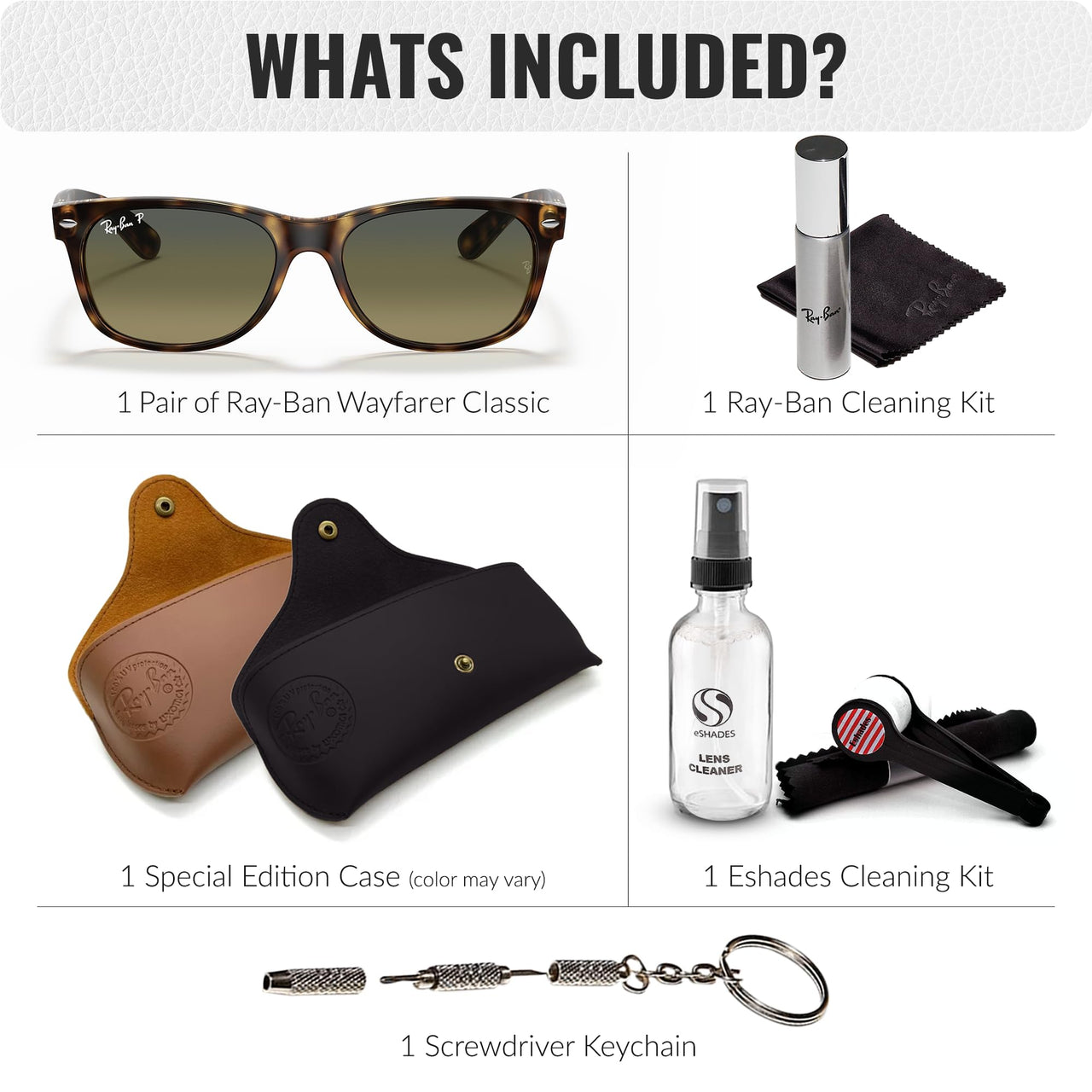 Ray-Ban RB2132 New Wayfarer Classic Polarized Square Shape Sunglasses for Men and Women- Timeless Classic Sun Glasses with Modern Elegance - Premium UV Protection - Designer Men's & Women's Sunglasses