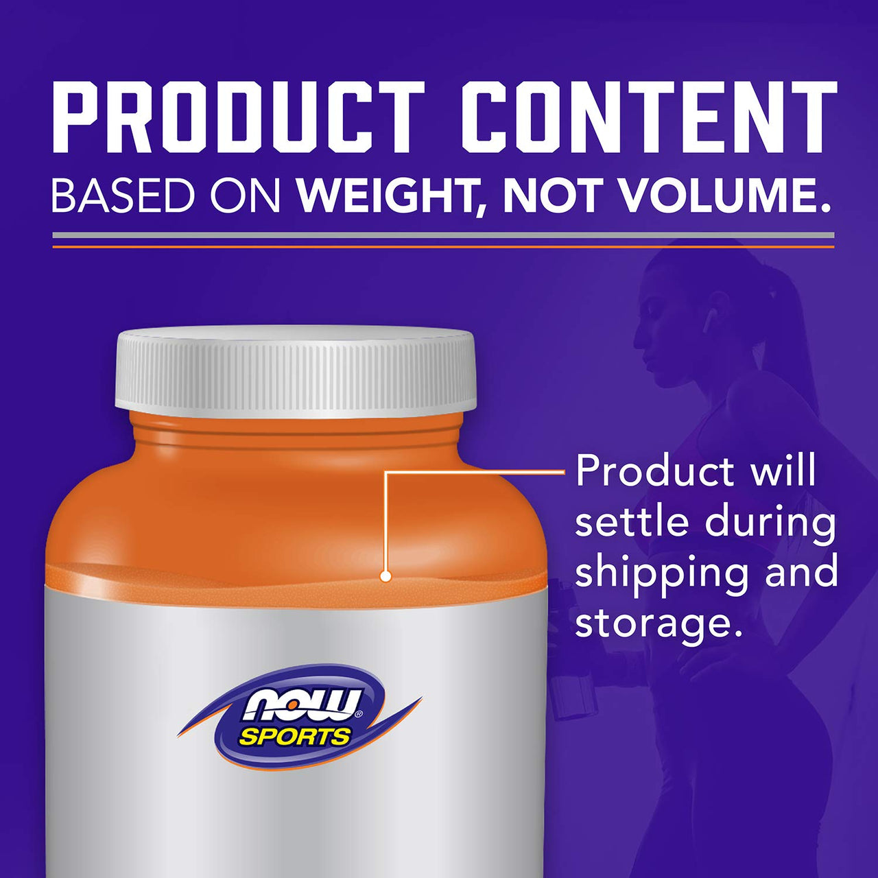 NOW Foods Sports Nutrition, Beta-Alanine Pure Powder 2,000 mg, Muscular Endurance*, 500 Grams
