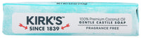 Thumbnail for Kirk's Natural Original Coco Castile Soap Fragrance Free, 4 Ounce (Packaging may Vary)