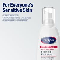 Thumbnail for Cetaphil Redness Relieving Foaming Face Wash For Sensitive Skin, 8 Fl Oz, Gently Cleanses & Calms Sensitive Skin Without Over Drying, (Packaging May Vary)