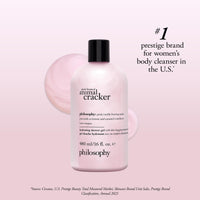 Thumbnail for philosophy pink frosted animal cracker shower gel 16 fl oz