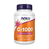 Thumbnail for NOW Foods Supplements, Vitamin C-1,000 with 100 mg of Bioflavonoids, Antioxidant protection*, 100 Veg Capsules
