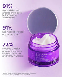 Thumbnail for Andalou Naturals Age Defying Rejuvenating Eye Balm - Plant-Based Retinol Alternative - Gentle, Hydrating Eye Cream With Bakuchiol to Help Reduce Appearance of Wrinkles - 0.45 Oz