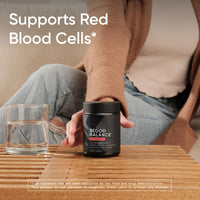 Thumbnail for Sports Research® Blood Balance Iron Supplement - 36 MG Iron + Folate & Vitamin C for Absorption - Red Blood Cell Support for Women & Men* - Vegan Certified · Non-GMO · Gluten-Free - 90 Capsules