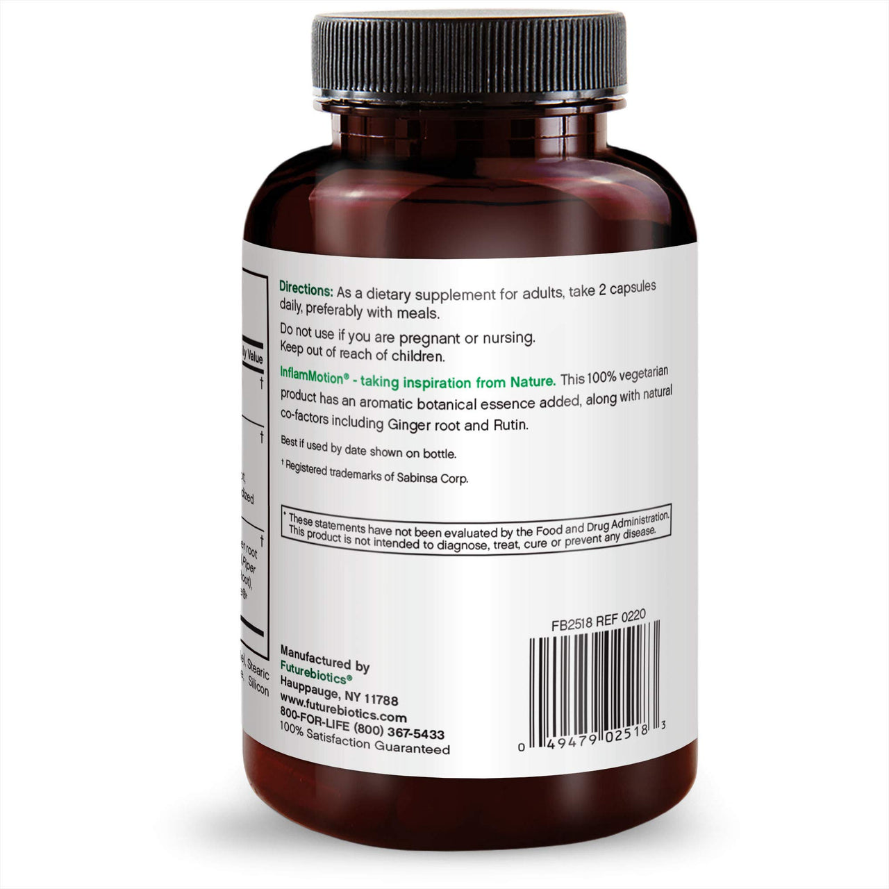 Futurebiotics InflamMotion, Joint Inflammation Complex, 60 Vegetarian Capsules