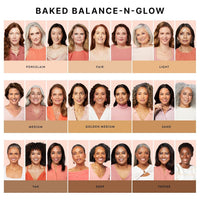 Thumbnail for LAURA GELLER NEW YORK Baked Balance-N-Glow Illuminating Foundation - Medium - Buildable Sheer to Light Coverage - Satin Finish