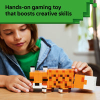 Thumbnail for LEGO Minecraft The Fox Building & Pretend Play Toy for Boys & Girls - Poseable Video Game Character for Kids, Ages 10+ - Room Decor for Gaming Fans - Gift Idea for Birthdays - 21588