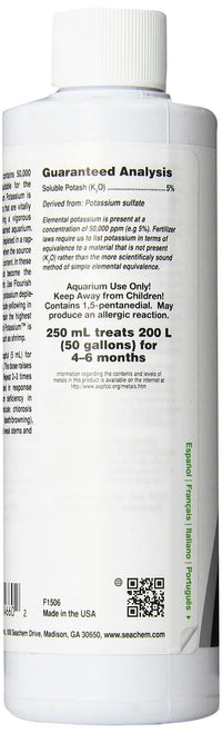 Thumbnail for Seachem Flourish Potassium 250ml