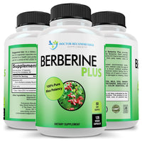 Thumbnail for DOCTOR RECOMMENDED SUPPLEMENTS Berberine Plus 1200mg Per Serving - 120 Veggie Capsules with Royal Jelly