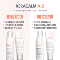 Thumbnail for Avène XeraCalm A.D Lipid-Replenishing Cream, Atopic Dermatitis, Eczema-Prone Skin, For Dry, Itchy Skin, Restore Skin barrier, For Infants, Children & Adults, No Preservative, Fragrance-Free 6.7 Oz.