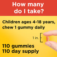 Thumbnail for Nature Made Kids First Vitamin C Gummies for Kids, Dietary Supplement for Immune Support, 110 Gummies, 110 Day Supply