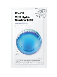 Thumbnail for Dr.Jart+ Dermask Vital Hydra Solution Glow Korean Face Mask with Hyaluronic Acid for Glass Skin | Sheet Mask | Korean Skin Care | Travel Size, 1 Pack