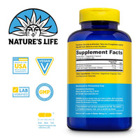 Thumbnail for Nature's Life Zinc Picolinate 30mg Plus 2mg of Copper - Chelated Zinc Supplement for Immune, Cardiovascular, Skin, Cellular Function, and Muscle Support - 60-Day Guarantee - 250 Servings, 250 Capsules