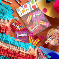 Thumbnail for SKITTLES Original, SKITTLES Wild Berry & STARBURST Original and STARBURST FaveReds Fun Size Chewy Candy Variety Bag, Party Size, 20.13 Oz Bulk Bag