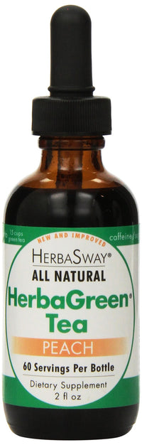 Thumbnail for HerbaSway HerbaGreen Tea, Impeccably Peach, 2 Ounce