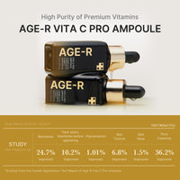 Thumbnail for Medicube Age-R Vita C Pro Ampoule -Vitamin C Serum for Pigmentation, Uneven Skin Tone, and Hydration - Boost Absorption and Radiance by up to 780% with Age-R Booster Pro