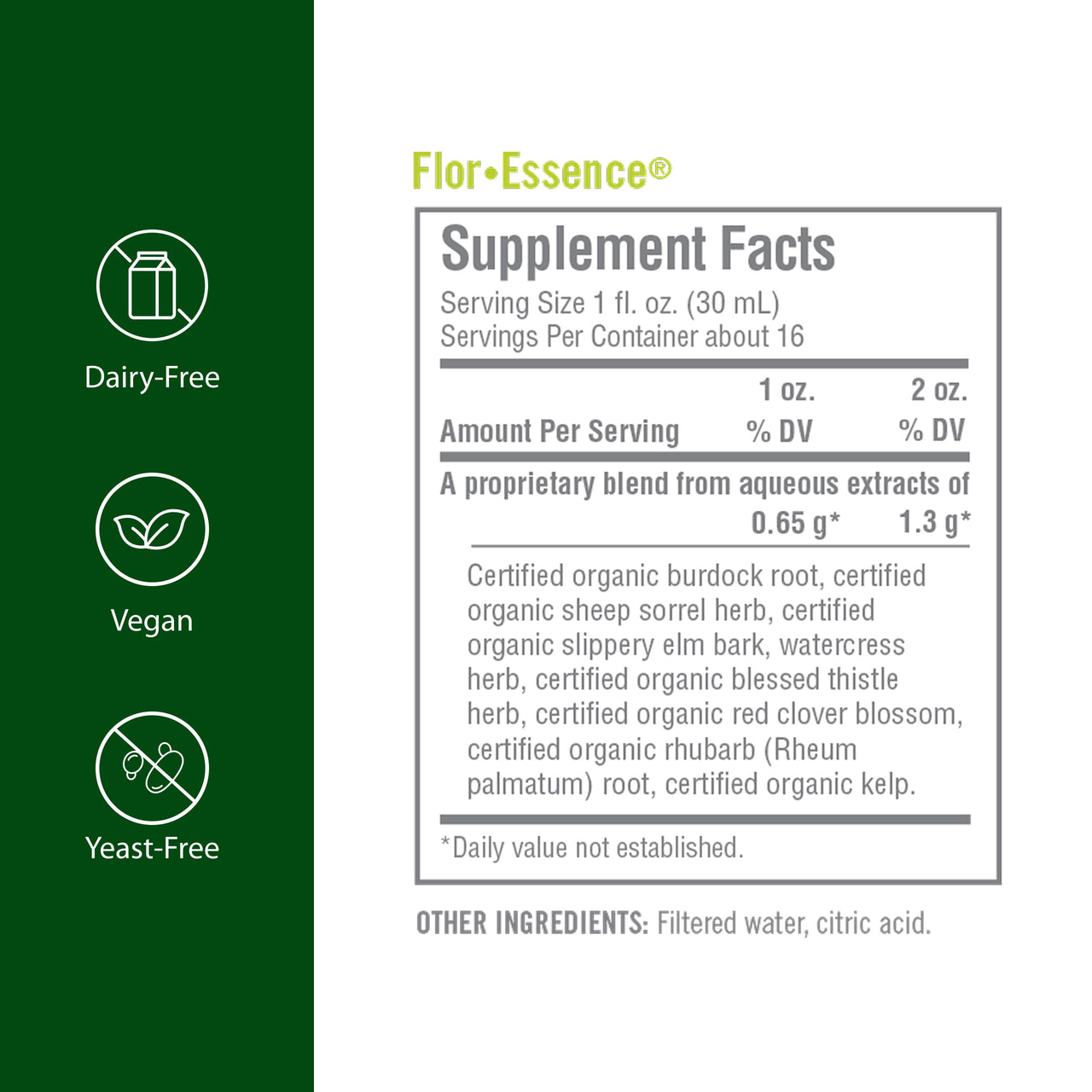 Flora - Flor-Essence 7-Day, 3-Step Kit for Full Body Detox & Cleanse, Detox Kit Contains Detox Tea, ProEssence for Urinary Health and FloraLax Laxative, Plant-Based, Gluten Free, Non GMO