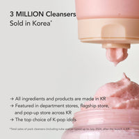 Thumbnail for WHIPPED Cream Facial Cleanser Mugtree - Mugwort & Teatree Face Wash - For Oily Skin, Sebum & Pore Care - Moisturizing Face Cleanser, Niacinamide, Hyaluronic Acid, Vegan Korean Skincare, 4.5 oz