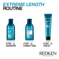 Thumbnail for REDKEN Extreme Length Shampoo & Conditioner Set For Damaged Hair - Prevents Breakage and Strengthens Hair, Infused With Biotin For Hair Growth