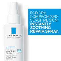 Thumbnail for La Roche-Posay Cicaplast B5 Spray With Vitamin B5 Panthenol & Madecassoside, Hydrating Face Mist For Skin Barrier Repair, Soothing Touch-Free Face & Body Spray, Sensitive Skin & Dermatologist Tested