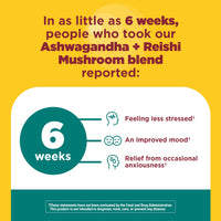 Thumbnail for Nature Made Ashwagandha KSM 66 + Reishi Mushroom Capsules, Stress Relief Blend Ashwagandha and Mushroom Supplement, 60 Capsules, 30 Day Supply