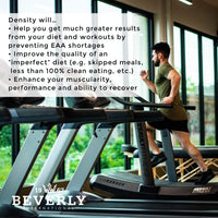 Thumbnail for Beverly International Density, 150 Tablets. Essential Amino Acids (EAAs). Boost Your Body's EAAs and Build Muscle Easier with Density. Complete and Balanced Formula. Unlock Your Vegan Potential