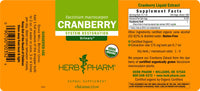 Thumbnail for Herb Pharm Certified Organic Cranberry Liquid Extract for Urinary Tract Support - 4 Ounce