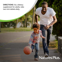 Thumbnail for NaturesPlus Ultra Lipoic - 60 Bi-Layered Mini-Tabs - Supports Free Radical Defenses with Probiotics, Nutrients & Whole Food Concentrates - Gluten Free - 30 Servings