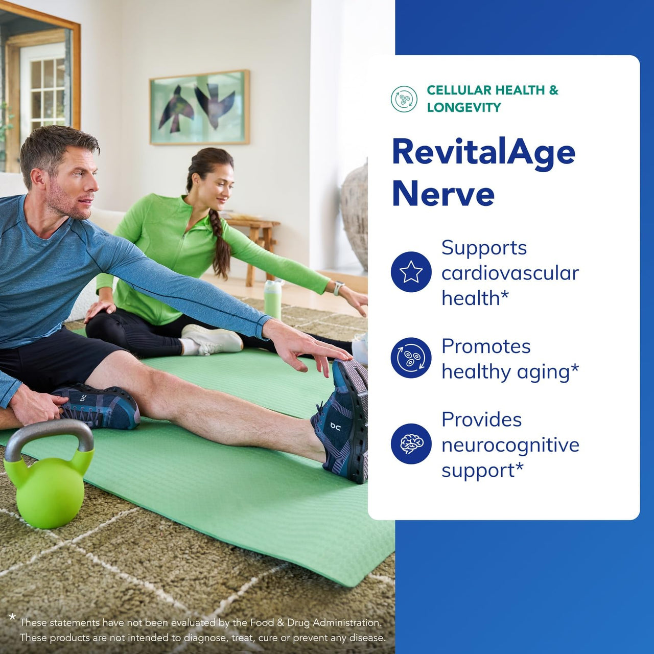 Pure Encapsulations Revita-Age Nerve | Hypoallergenic Supplement for Enhanced Cardiovascular, Metabolic and Neurocognitive Support* | 120 Capsules