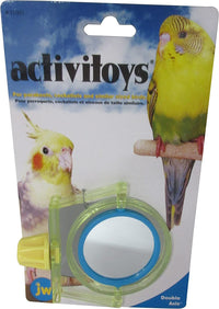 Thumbnail for JW Pet Company Activitoy Double Axis Small Bird Toy, Colors Vary