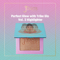 Thumbnail for Juvia's Place - Tribe Highlighter Vol. 2 - Glow Highlighter Face Makeup Powder - Shimmering Glow Finish perfect for cheekbones, Radiant Mineral Shimmer, Illuminating Powder