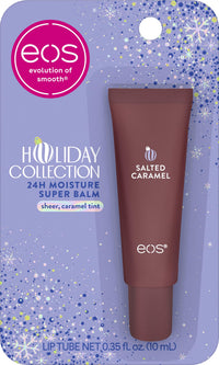 Thumbnail for eos Holiday Tinted Super Balm, Salted Caramel, 24-Hour Moisture, Lip Tint, Limited Edition Lip Care, Stocking Stuffers, 0.35 fl oz