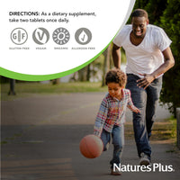 Thumbnail for NaturesPlus Ultra Juice Green - 90 Bi-Layered Tablets - Supports Immune Health, Digestion & Energy Production - Organic, Non-GMO, Vegan, Gluten Free - 45 Servings
