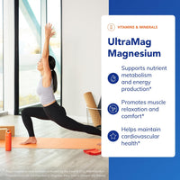 Thumbnail for Pure Encapsulations UltraMag Magnesium - Superior Absorption - Bone & Muscle Support* - Essential Minerals Supplement - Vegan & Non-GMO - 120 Capsules