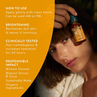 Thumbnail for Badger Seabuckthorn Face Oil, Organic Face Moisturizer for Women & Men, Nourishing & Soothing Organic Jojoba, Baobab & Vitamin E Oil, Vegan Antioxidant Rich Facial Oil, 1 fl oz Glass Bottle