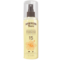 Thumbnail for Hawaiian Tropic Weightless Hydration Dry Oil Sunscreen Spray SPF 15, 5oz | Sunscreen Oil Mist, SPF 15 Sunblock Spray, Oxybenzone-Free, 5oz