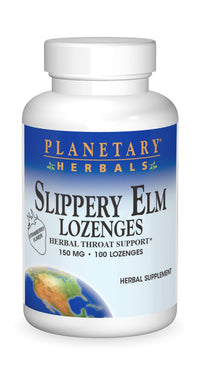 Thumbnail for Planetary Herbals Slippery Elm Strawberry Lozenges, Herbal Throat Support, 100 Lozenge
