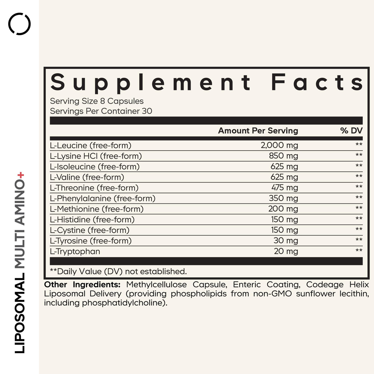 Codeage Multi Amino+ BCAA & EAA Supplement, All 9 Essential Amino Acids, Free-Form Branched-Chain Amino Acid Pills, Sport Supplement, Pre & Post Workout, Liposomal Delivery, Vegan, 240 Capsules